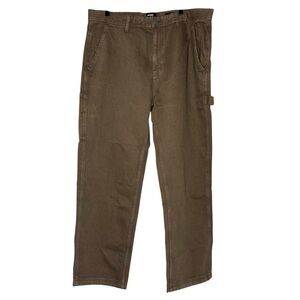 Cotton On Brown Cargo Pants Rugged Durable Design Size 38 (#1990)